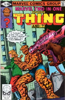 Marvel Two-In-One (1st Series) (1974) 70 (The Thing / ?) (Direct Edition)