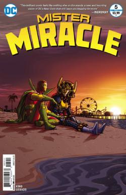Mister Miracle (4th Series) (2017) 5 (main Derington orange sunset cover)