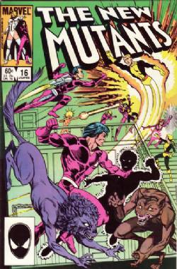The New Mutants (1st Series) (1983) 40 (Direct Edition)