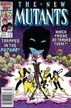 The New Mutants (1st Series) (1983) 49 (Newsstand Edition)