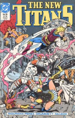 The New Teen Titans (2nd Series) (1984) 58