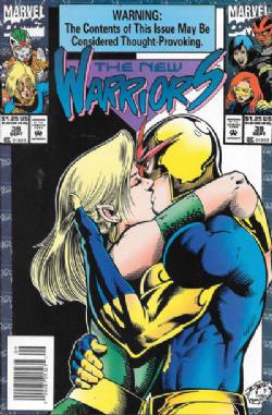 The New Warriors (1st Series) (1990) 39 (Newsstand Edition)