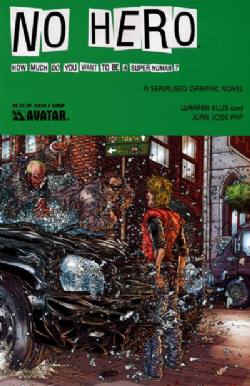 No Hero (2008) 4 (Variant Wrap Cover)