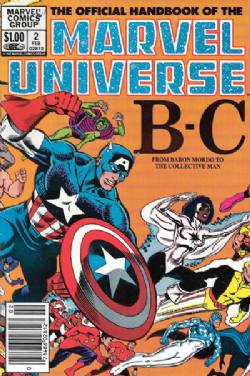 Official Handbook Of The Marvel Universe (1983) 2 (Direct Edition)