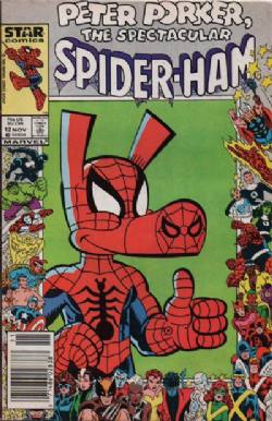 Peter Porker: The Spectacular Spider-Ham (1985) 12 (Newsstand Edition)