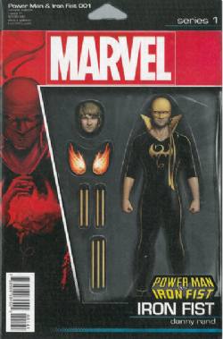 Power Man And Iron Fist (3rd Series) (2016) 1 (1st Print) (Variant Iron Fist Action Figure Cover)