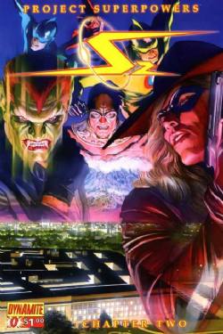 Project Superpowers Chapter Two (2009) 0 (Alex Ross Masquerade Right Cover C)
