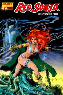 Red Sonja (1st Dynamite Series) (2005) 2 (Frank Bruner Cover)