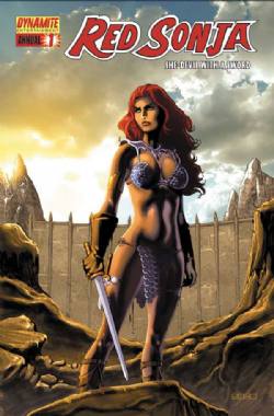 Red Sonja (1st Dynamite Series) Annual (2005) 1 (Variant Mel Rubi Cover)