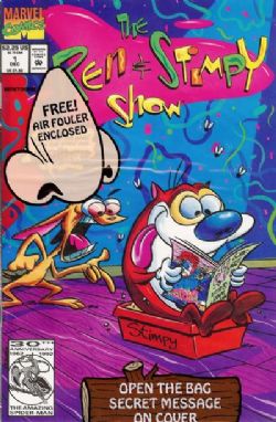 The Ren And Stimpy Show (1992) 1 (1st Print) (Direct Edition) (w/ Stimpy Air Fouler)