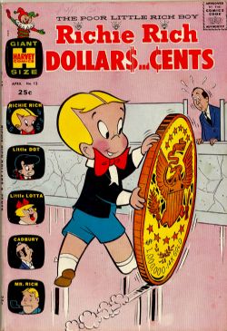 Richie Rich Dollars And Cents (1963) 12 