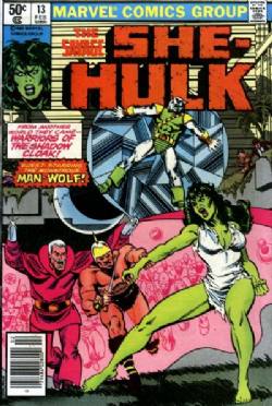Savage She-Hulk (1980) 13 (Newsstand Edition)
