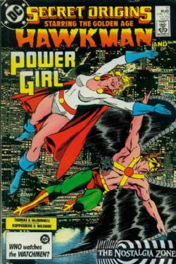 Secret Origins (2nd Series) (1986) 11 (Golden Age Hawkman / Power Girl) (Direct Edition)