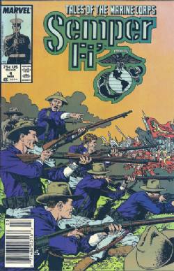 Semper Fi (1988) 4 (Newsstand Edition)