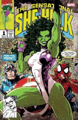 The Sensational She-Hulk [Marvel] (2023) 1 (Variant Comics Illuminati Kaare Andrews Cover)