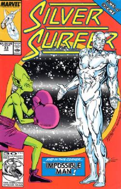 Silver Surfer (2nd Series) (1987) 33 (2nd Print)
