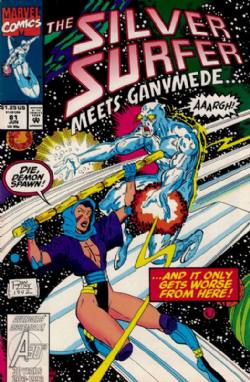 Silver Surfer (2nd Series) (1987) 81 (Direct Edition)