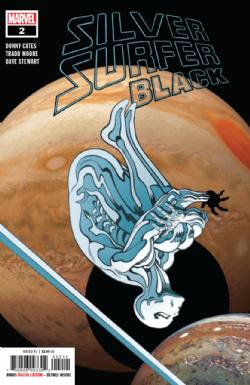Silver Surfer: Black [Marvel] (2019) 2 (main Jupiter background cover)
