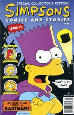 Simpsons Comics And Stories (1993) 1 (Direct Edition) (original bag w/ Poster)