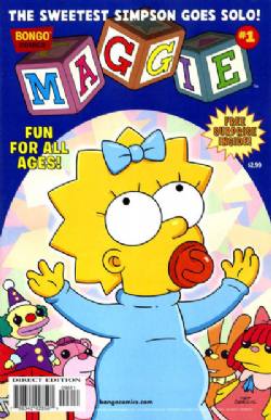 Simpsons One Shot Wonders: Maggie (1995) 1 (Direct Edition) (w/ Paper Dolls)