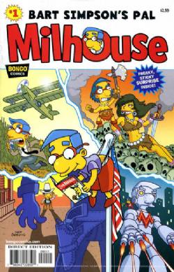 Simpsons One Shot Wonders: Milhouse (2012) 1 (Direct Edition) (w/ Sticker)