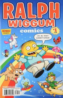 Simpsons One Shot Wonders: Ralph Wiggum Comics (2012) 1 (Direct Edition) ("I'm In Mint Conditioner!")