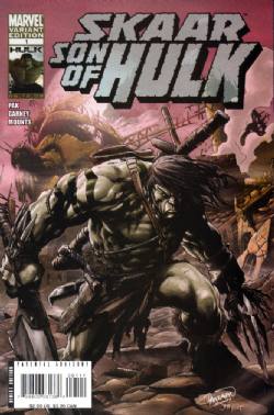 Skaar, Son Of Hulk (2008) 1 (Variant Carlo Pagulayan Cover)