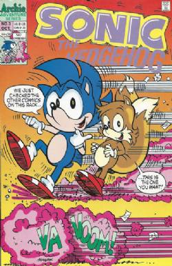 Sonic The Hedgehog (2nd Archie Series) (1993) 3 (Direct Edition)