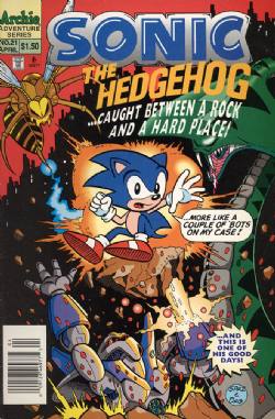 Sonic The Hedgehog (2nd Archie Series) (1993) 21 (Newsstand Edition)