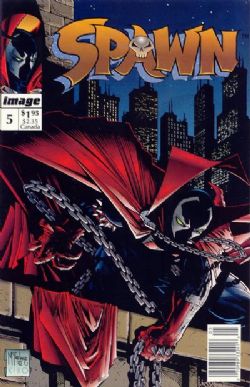 Spawn (1992) 5 (Newsstand Edition)