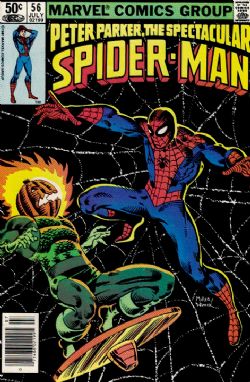 The Spectacular Spider-Man (1st Series) (1976) 56 (Newsstand Edition)