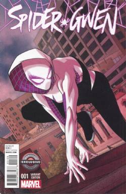 Spider-Gwen (2nd Series) (2015) 1 (Variant Gamestop Exclusive Cover)