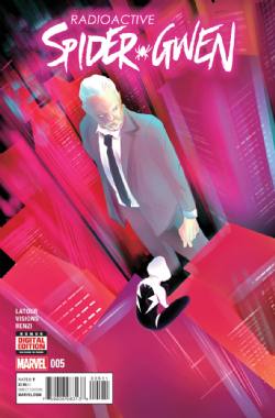 Spider-Gwen (2nd Series) (2015) 5 (main Rodriguez tall buildings cover)