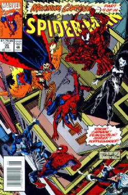 Spider-Man [1st Marvel Series] (1990) 35 (Newsstand Edition)