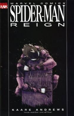 Spider-Man: Reign (2007) 1 (1st Print) (Variant Black Suit Cover)