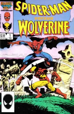 Spider-Man Vs. Wolverine (1987) 1 (Direct Edition)