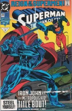 Superman: The Man Of Steel (1991) 23 (Direct Edition)