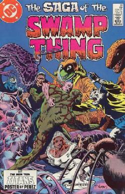(Saga Of The) Swamp Thing (2nd Series) (1982) 22