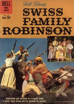Swiss Family Robinson (1960) Dell Four Color (2nd Series) 1156