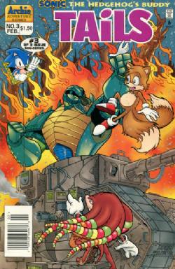 Tails (1995) 3 (Newsstand Edition)