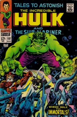 Tales To Astonish (1st Series) (1959) 101 (Incredible Hulk And Sub-Mariner)