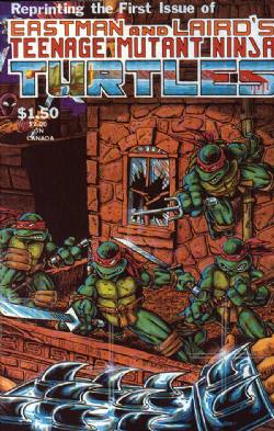 Teenage Mutant Ninja Turtles Volume 1 (1984) 1 (4th print)