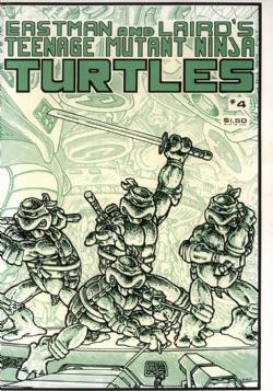 Teenage Mutant Ninja Turtles Volume 1 (1984) 4 (1st Print)
