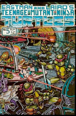 Teenage Mutant Ninja Turtles Volume 1 (1984) 5 (1st Print)