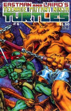 Teenage Mutant Ninja Turtles Volume 1 (1984) 6 (1st Print)