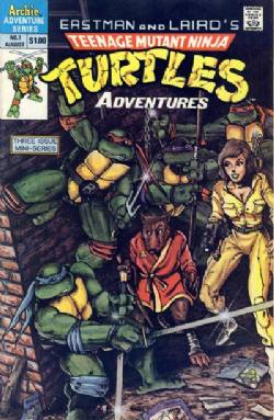 Teenage Mutant Ninja Turtles Adventures (Mini-Series) (1988) 1 (Direct Edition)