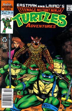 Teenage Mutant Ninja Turtles Adventures (2nd Series) (1989) 31 (Newsstand Edition)