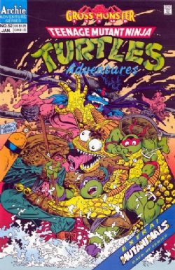 Teenage Mutant Ninja Turtles Adventures (2nd Series) (1989) 52 (Direct Edition)