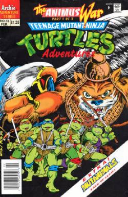Teenage Mutant Ninja Turtles Adventures (2nd Series) (1989) 53 (Newsstand Edition)