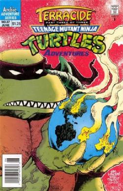 Teenage Mutant Ninja Turtles Adventures (2nd Series) (1989) 57 (Newsstand Edition)